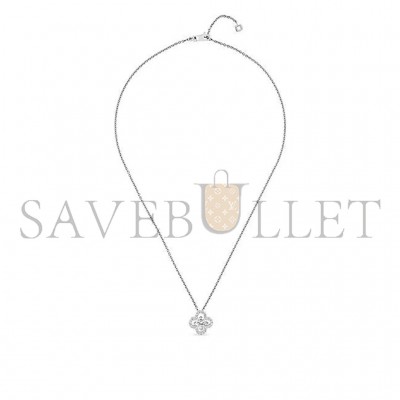 LOUIS VUITTON MONOGRAM FUSION NECKLACE Q93258